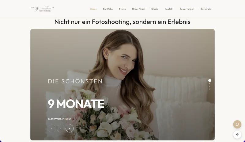 JS Photography - Neuer Bildslider